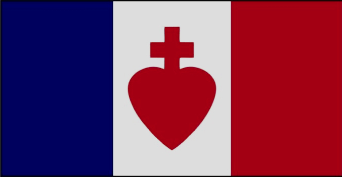 Sacred Heart Flag