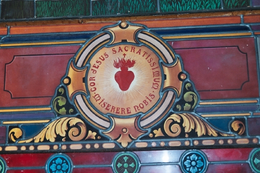 Sacred Heart found in a church in Montauban. Photo: K. Buck