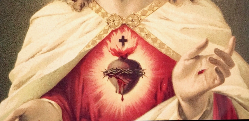Holy Communion with the Sacred Heart of Jesus