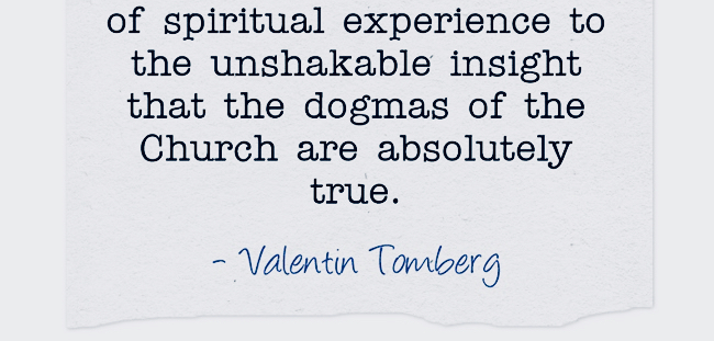 Valentin Tomberg on the Church – in Bullet Points