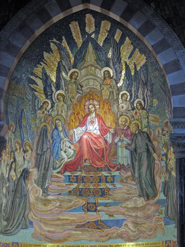 mural-st.claude la colombiere chapel