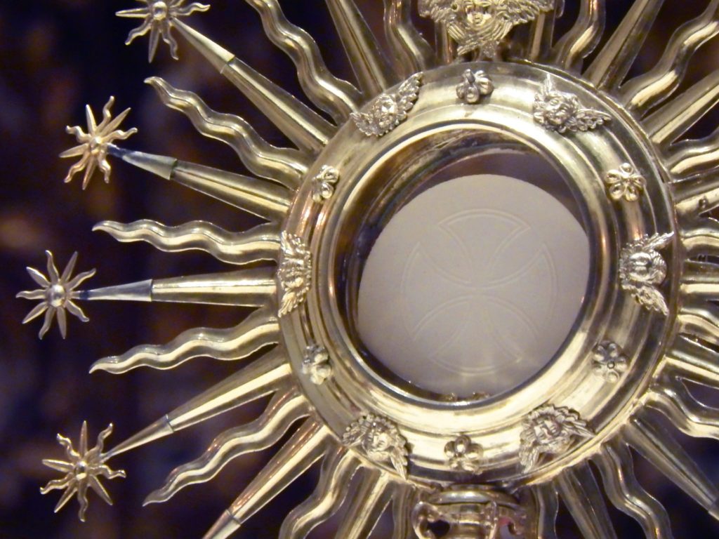 In the Month of the Blessed Sacrament